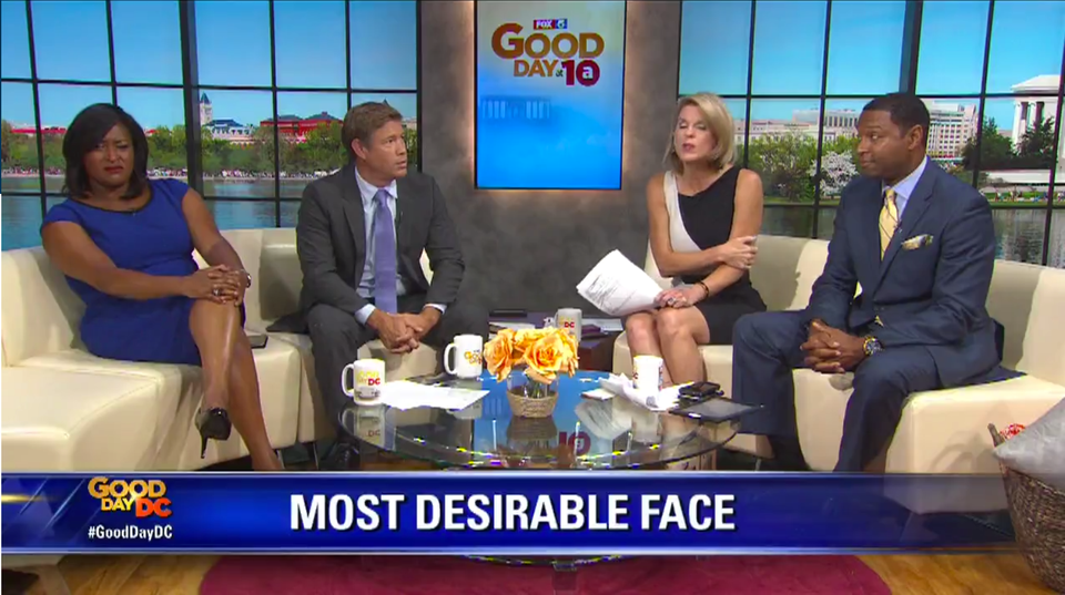 ‘Good Morning DC’ Hosts Serve Serious Side-Eye During ‘Most Desirable Face’ Segment